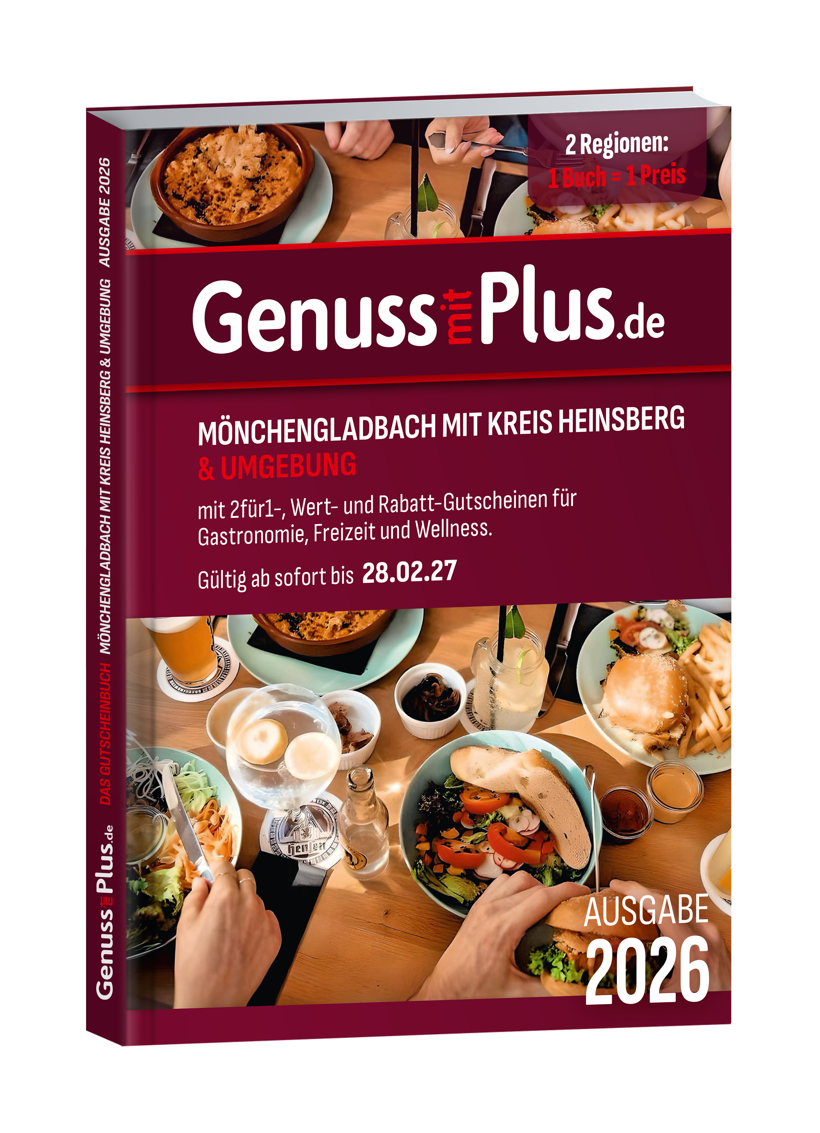 Gutscheinbuch Moenchengladbach 2026 Gutscheinbuch Moenchengladbach 2026