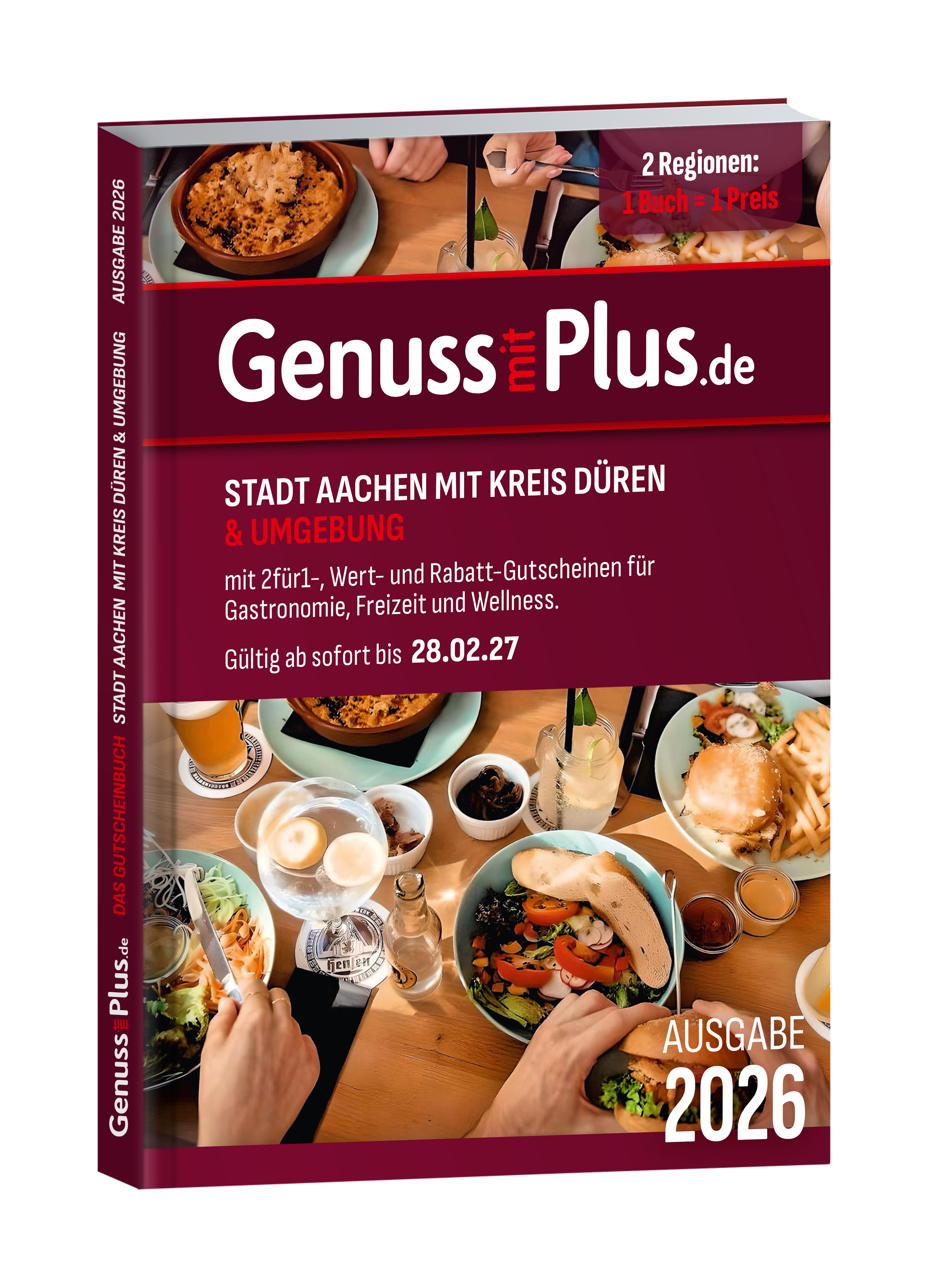 Gutscheinbuch Aachen 2026 Gutscheinbuch Aachen 2026