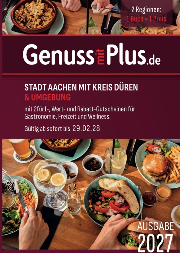 Gutscheinbuch Aachen 2027