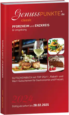 Gutscheinbuch Pforzheim 2024