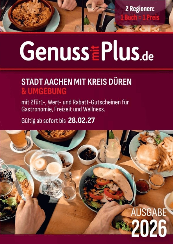 Gutscheinbuch Aachen 2026 Gutscheinbuch Aachen 2026