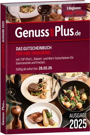 Gutscheinbuch Regionen von Genuss mit Plus 2025