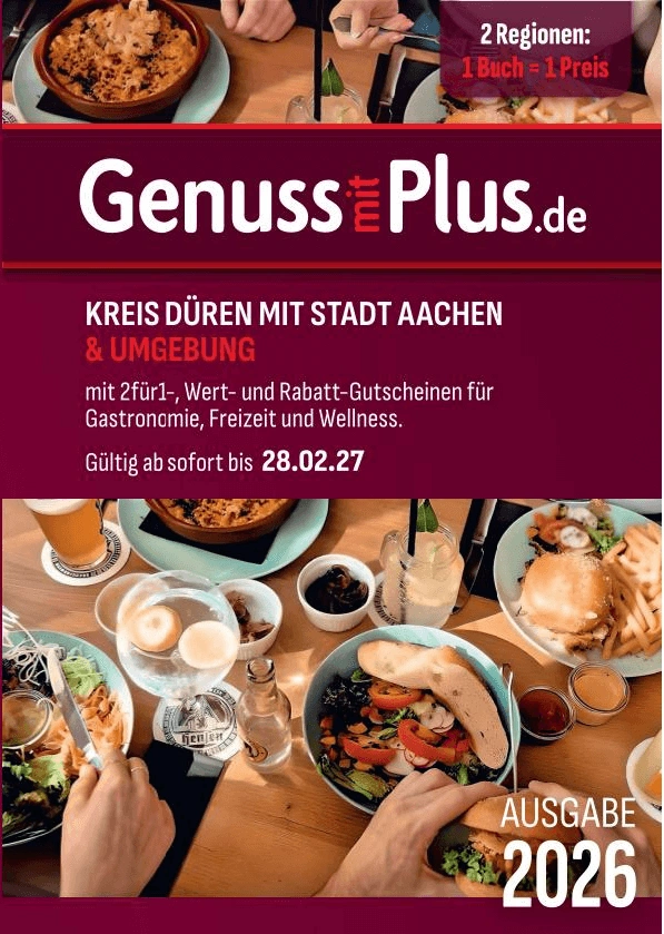 Gutscheinbuch Düren 2026