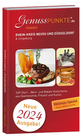 Gutscheinbuch Rhein-Kreis-Neuss mit Düsseldorf 2024