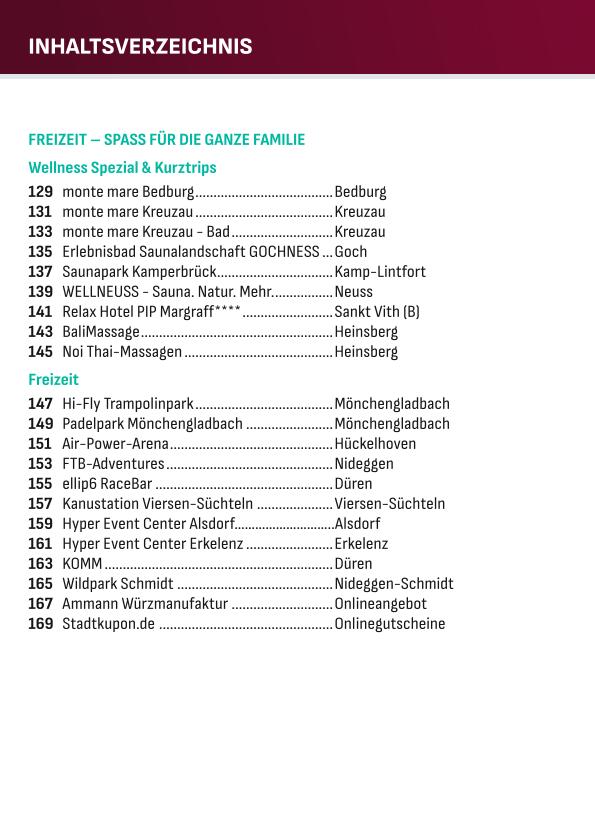 Gutscheinbuch Mönchengladbach 2027 Gutscheinbuch Mönchengladbach 2027