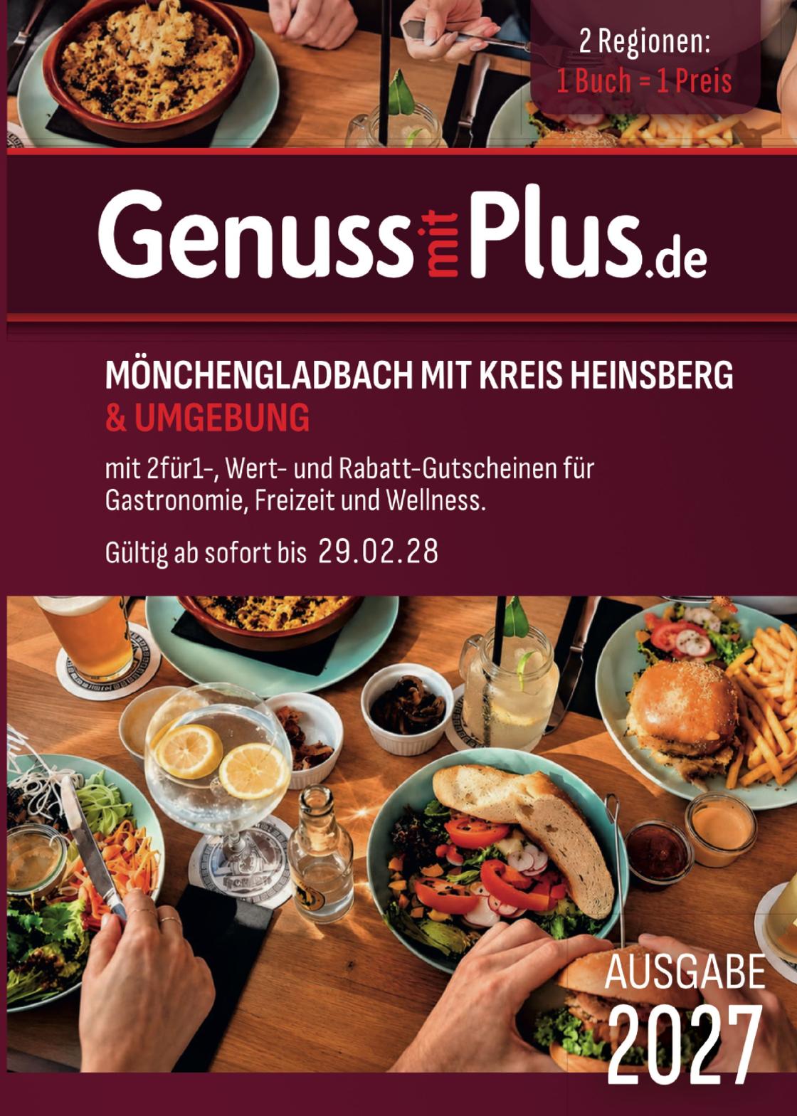 Gutscheinbuch Mönchengladbach 2027 Gutscheinbuch Mönchengladbach 2027