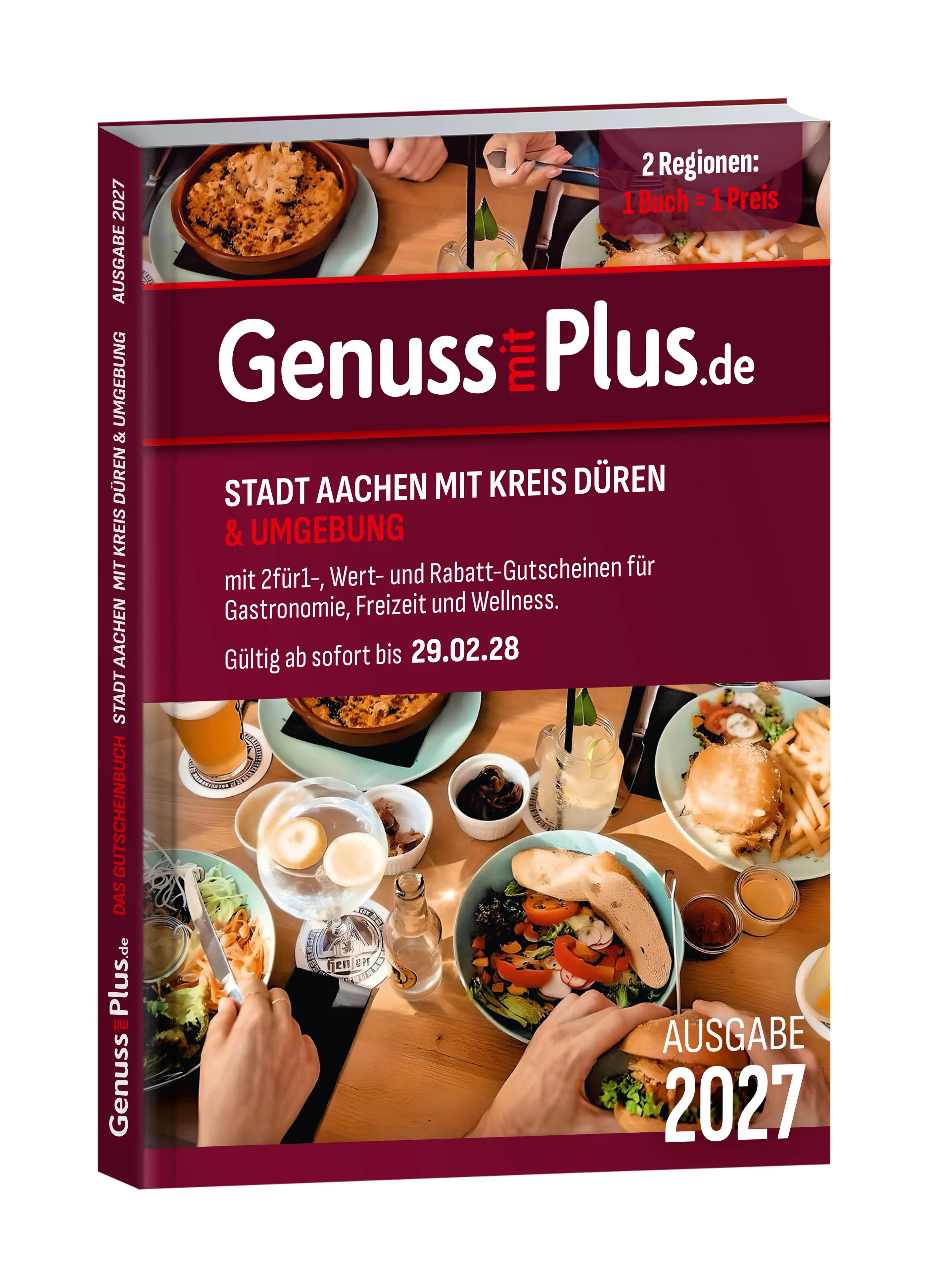 Gutscheinbuch Aachen 2027 Gutscheinbuch Aachen 2027