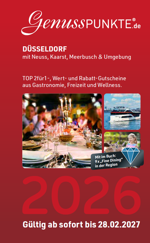 Gutscheinbuch Düsseldorf 2026 Gutscheinbuch Düsseldorf 2026