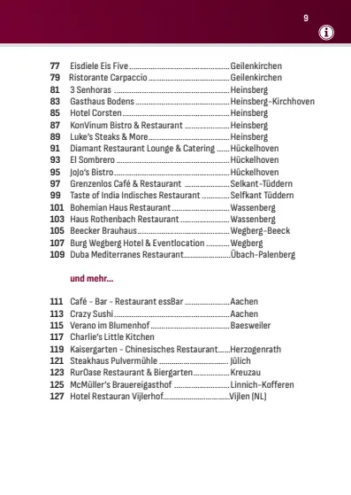 Gutscheinbuch Kreis Heinsberg 2027