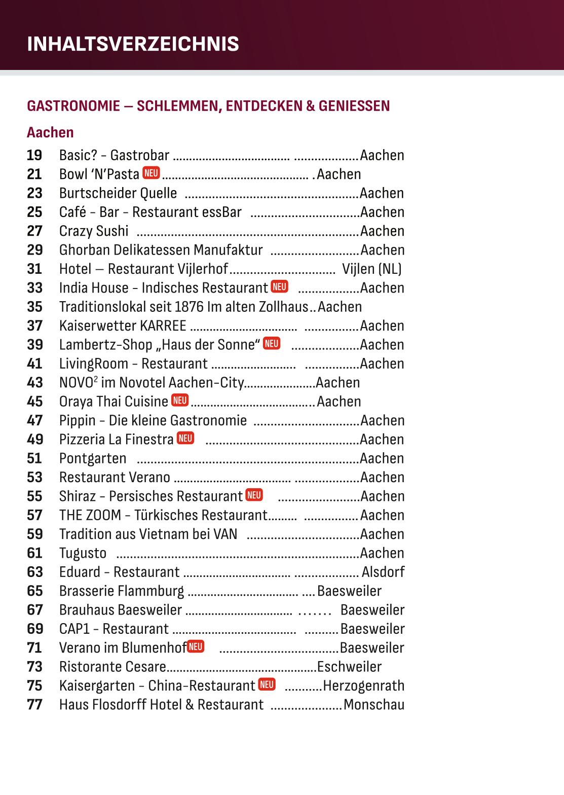Gutscheinbuch Kreis Düren 2027