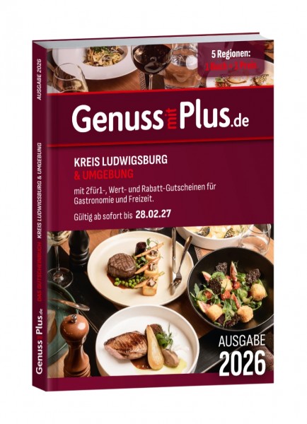 Gutscheinbuch Ludwigsburg 2026 Gutscheinbuch Ludwigsburg 2026