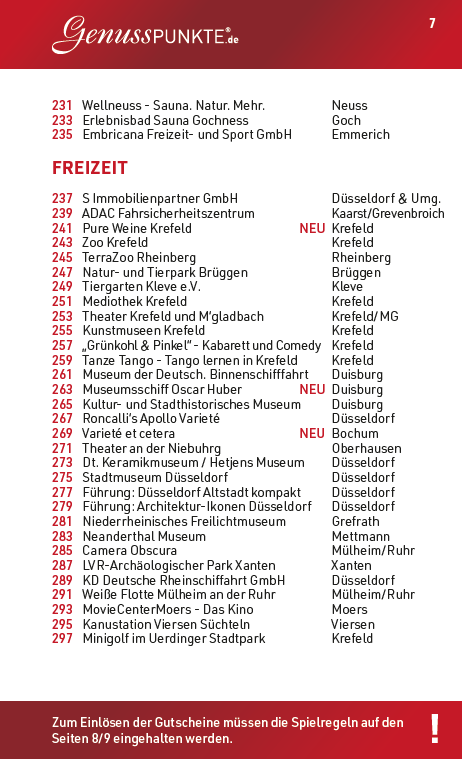 Gutscheinbuch Kreis Viersen mit Krefeld 2027 Gutscheinbuch Kreis Viersen mit Krefeld 2027