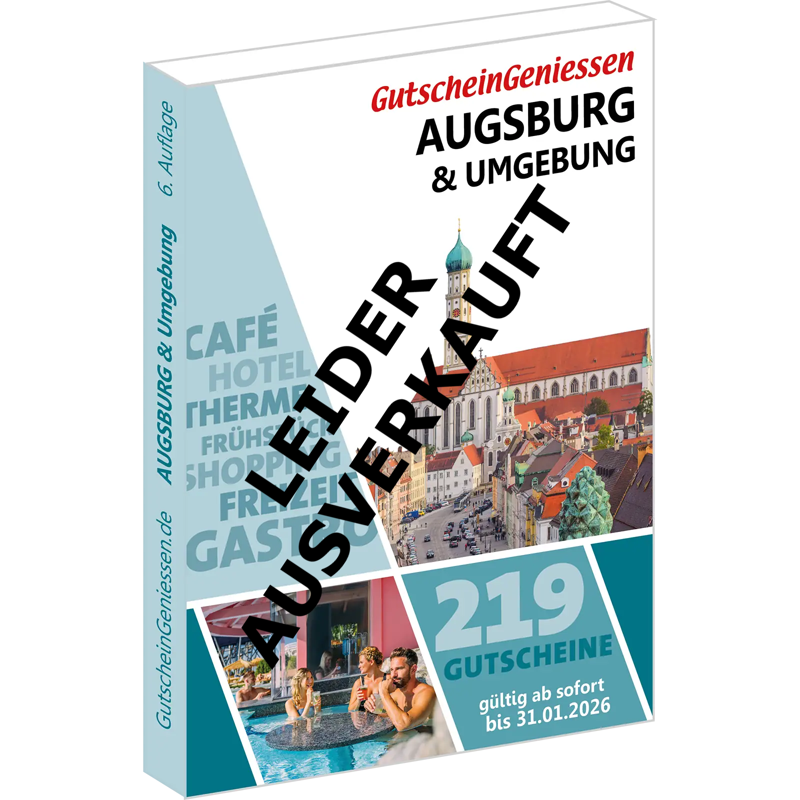 Gutscheinbuch Augsburg & Umgebung 2025 sofort gültig bis 31.01.2026 Gutscheinbuch Augsburg & Umgebung 2025 sofort gültig bis 31.01.2026