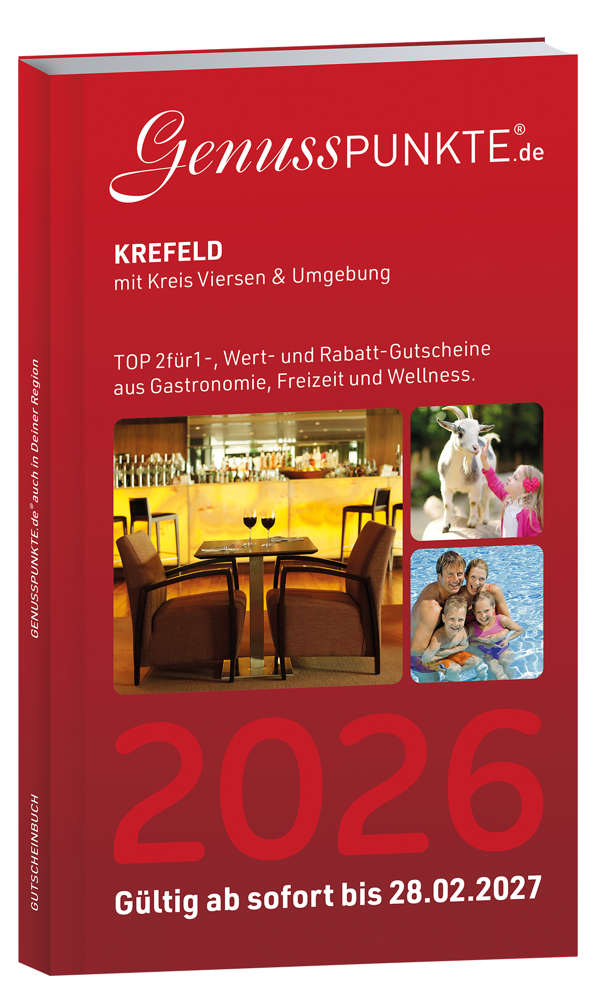 Gutscheinbuch Krefeld 2026