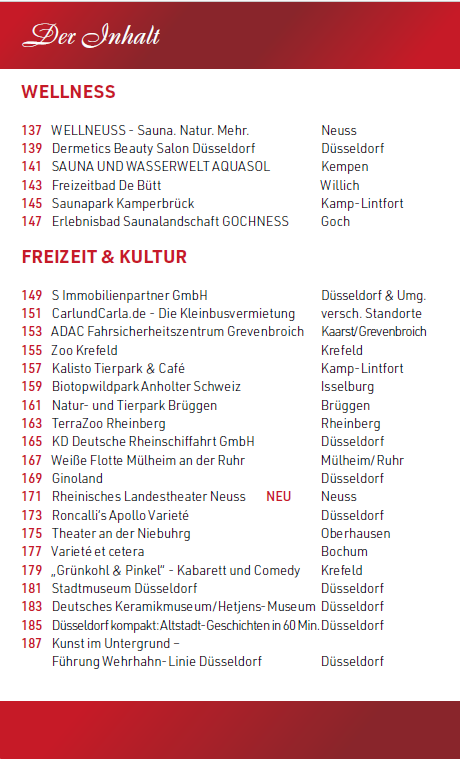 Gutscheinbuch Düsseldorf 2026 Gutscheinbuch Düsseldorf 2026