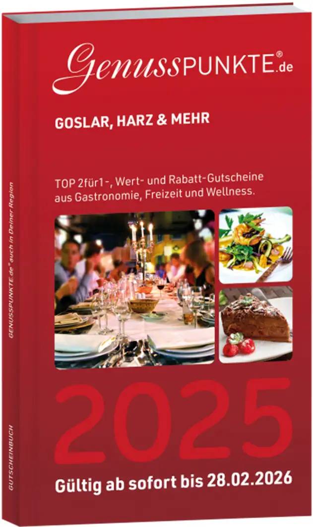 Gutscheinbuch Goslar 2025 Gutscheinbuch Goslar 2025