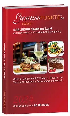 Gutscheinbuch Karlsruhe 2024